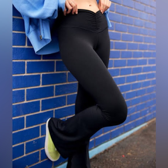 aerie Pants - Aerie Black Wide Leg Pants